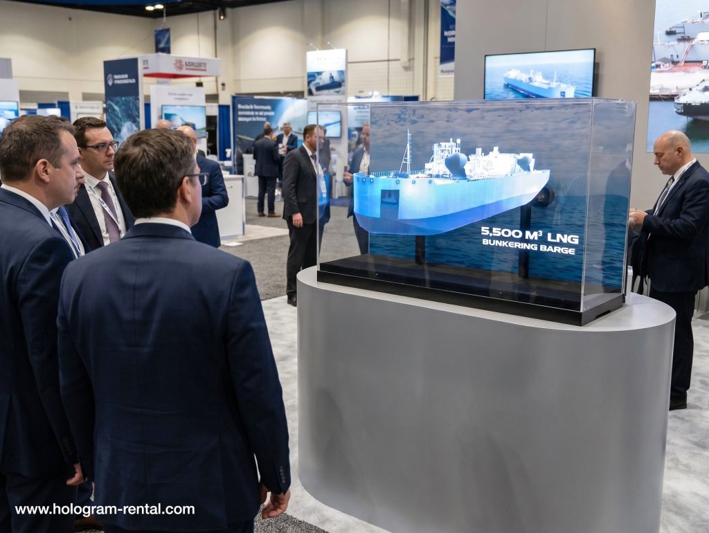 trade show hologram rental