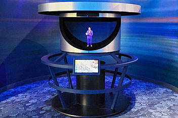 Hologram Presenter at Childrens Museum