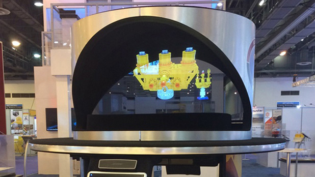 Hologram Projector for Trade Show